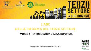 Cos’è la riforma del Terzo settore?