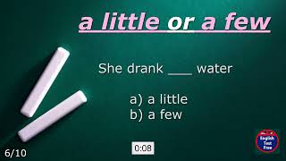 #quiz little or few