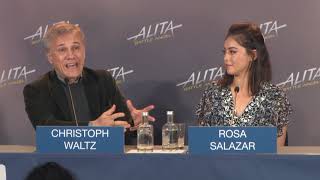 The BEST ANSWER at the "ALITA BATTLE ANGEL" press conference - by Christoph Waltz