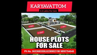 Plots For Sale | Near Technopark | Karyavattom Campus | Near to Mainroad | Trivandrum | Kerala