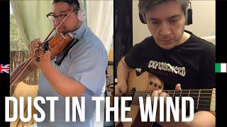 KANSAS - Dust In The Wind (solo) - Violin + Guitar Cover UK + ITA