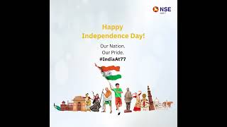 India Independence Day | 77 Glorious Years | NSEIT