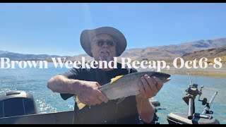 Pyramid Lake Brown Weekend Recap, Oct 6-8