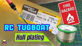 Rc tugboat (……….) full metal scratch build Ep.4