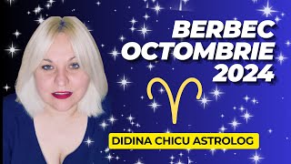 Berbec ♈ Horoscop Octombrie 2024 cu Didina Astrolog