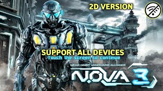 N.O.V.A 3 2D Android Gameplay - Test on 6,6" Screen