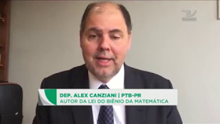 Alex Canziani | Biênio da Matemática | Jornal da Câmara | 08 05 2017