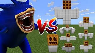 All Iron Golems vs All Sonic Mobs Compilation 16