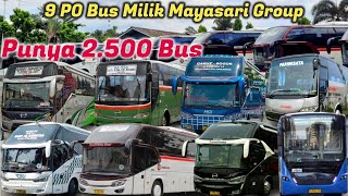 MERAJAI Jalanan Ibu Kota ! Inilah 9 PO Bus Milik MAYASARI GROUP