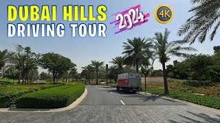 Dubai Hills Estate 🇦🇪 4K Driving Tour (March 2024)