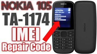 Nokia 105 TA-1174 Imei Repair Code 2021| 100% Working