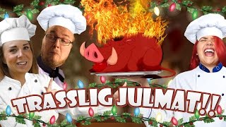 Trasslig Julmat!! - Overcooked Med Ufosxm & KomigenLena