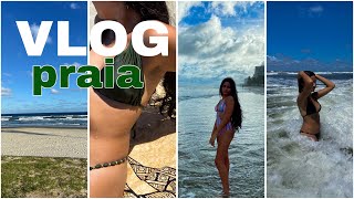 VLOG: FINAL DE SEMANA NA PRAIA🌊🌴