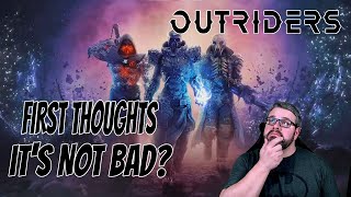 OUTRIDERS: Quick Review, Thoughts, and Demo Impressions