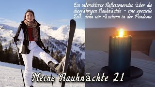 Wie ich im Skiurlaub die Rauhnächte feiere