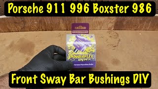 Porsche 911 996 Boxster 986 Front Sway Bar Bushings DIY