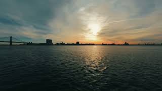 Relaxing Moment By The Water In Philadelphia