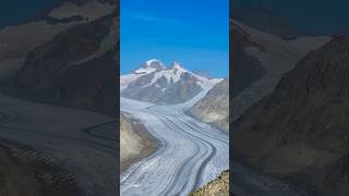 Aletsch gletscher/glacier from Eggishorn view point | The Largest Alpine Glacier | Wallis 🇨🇭