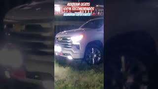 2022 Silverado HighCountry-Asi alumbran mis Nuevos Faros led #auxbeam