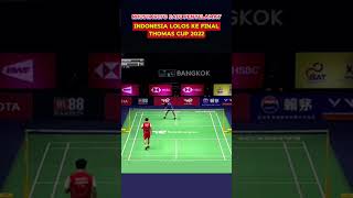 Rhustavito jadi Penyelamat, Indonesia Lolos ke Final Thomas Cup 2022 #badminton #thomascup2022 #bwf