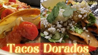 Tacos Dorados || Cheesy Tacos Dorados || Miss A's Kitchen