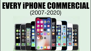 Every iPhone Commercial📱 (2007-2020) *SATISFYING*