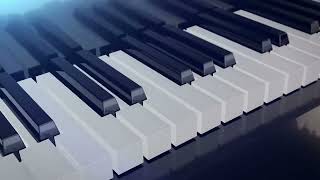 Moving Piano Keys / Synthesizer Keys  -  Motion Graphics Background Video