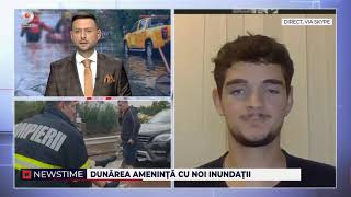 NEWSTIME (17.09.) - Dunarea ameninta cu noi inundatii. “Lumea apelor”, scenariu SF sau viitor cert?