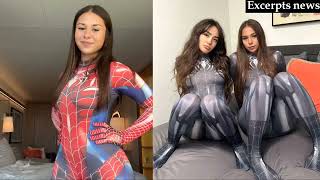 Details of Sophie Wren's Spider-Man costume