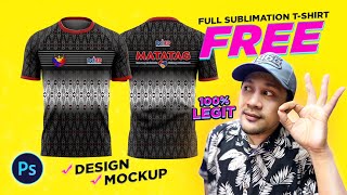 100% LEGIT FREE TSHIRT JERSEY MOCKUP DESIGN (FREE TSHIRT MOCKUP PSD)