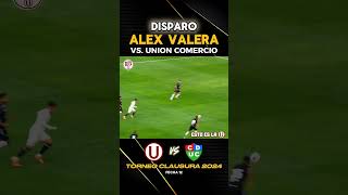 ALEX VALERA REMATO DESDE FUERA DEL ÁREA, LA PELOTA PASÓ CERCA  #ydaleu #universitariodedeportes