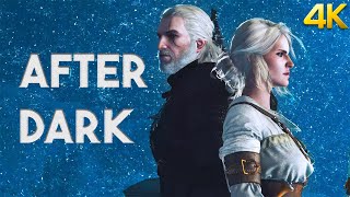 After Dark | The Witcher 3 [4K] Ciri & Geralt | Lyrics Subtitles