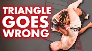 Despite Holding This Triangle For A Minute... It Goes Bad - Indie MMA Highlights - Caposa's Corner