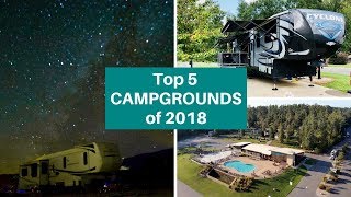 Top 5 Campgrounds of 2018