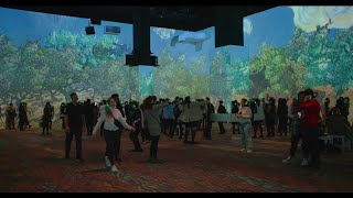 "Seven Ponds" live at Immersive Vangogh Exhibit - Sina Bathaie