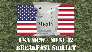 USA - Meal Cold Weather - Menu 12 Breakfast Skillet