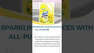 Sparkling Surfaces with All-Purpose Cleaner #shorts #cleaning #kitchen