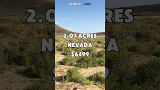 2.07 acres in Nevada for $6,499 #foryou #realestate #land #property #shorts #shortvideo #fyp #usa