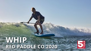 The 2020 Red Paddle Co Whip Inflatable Stand Up Paddle Surf Board