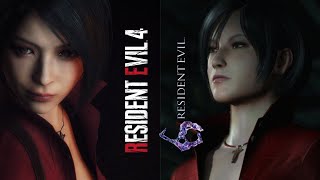 Ada Wong RE4R VS RE6 Melee Comparison