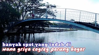 WANA GRIYA COGREG PARUNG BOGOR, pantai buatan ada kolam renangnya juga, spot view keren | MALIKA AT