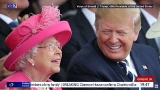 GB News speak to Donald Trump following death of Queen Elizabeth II