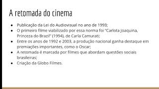 História do Cinema Brasileiro