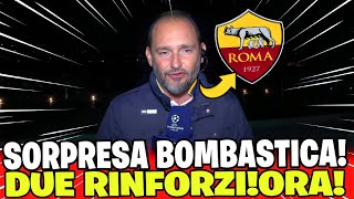 😊ARRIVANO DUE DIFENSORI, I TIFOSI FESTEGGIANO, GRANDI AFFARE!NOTIZIE DEL AS ROMA OGGI