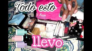 LO QUE LLEVO EN MI NECESER | SERVICIO DE UÑAS A DOMICILIO | NUEVO GRUPO DE FACEBOOK