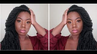 HOW TO DO FAUX LOCS ft. MODEL MODEL JAMAICAN TWIST