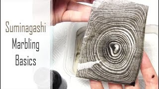 Suminagashi: an Easy How-To for Beginners | Ink Marbling Demo | Basic Equipment and Materials