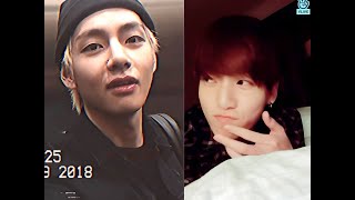 Taekook/Vkook| Скандальный лайв Чонгука, где Тэхён случайно попал в кадр/Перезалив (eng.sub)