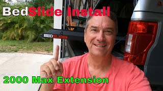 Bed Slide Install Max Extension