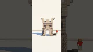 Minecraft Dwarven Small Gateway #shorts